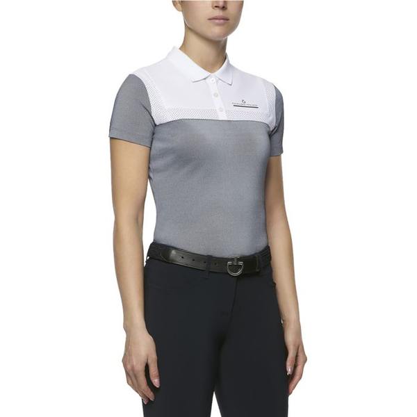 Рубашка детская для выступлений Tech Piquet/Jersey, длинный рукав, Cavalleria Toscana Италия