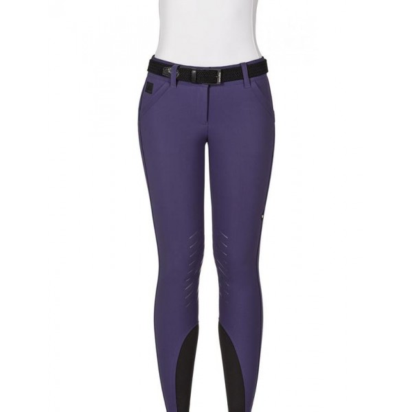 Бриджи женские Caltek, коленная силиконовая лея, Equiline Италия, код N08969