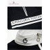 Рубашка для девочки для соревнований Flocked Stripe CT Logo Zip, длинный рукав, Cavalleria Toscana