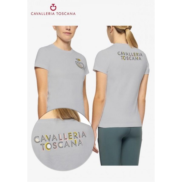 Футболка для девочки Color Form CT, Cavalleria Toscana, код TSA011CO080