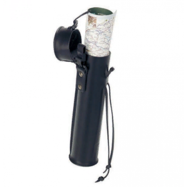 Тубус для карт к седлу, нат. кожа, Prestige Италия