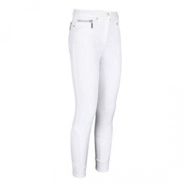 Бриджи женские Lorena, полная лея, молния с люрексом, внизу эластичные вставки, Euro-Star Германия