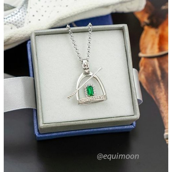 Подвеска Стремя с хлыстом, EQUIMOON Россия, код EMN_00207