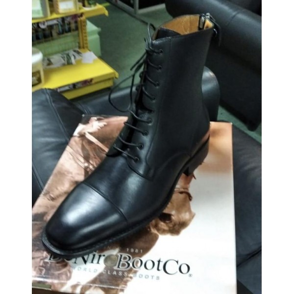 Ботинки Traiano, на шнуровке, молния сзади, DeNiro Италия, код T 102/S