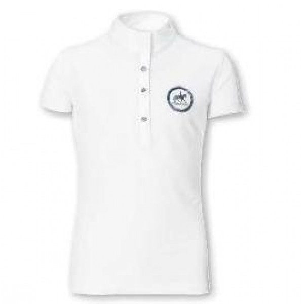 Рубашка детская для выступлений, воротник-стойка, короткий рукав, Pikeur Германия