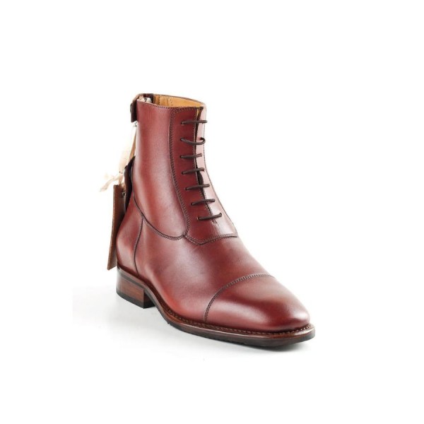 Ботинки T06, молния сзади, со шнуровкой, DeNiroBootCo Италия