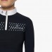 Рубашка для выступлений для девочки CT Flock Print, длинный рукав, Cavalleria Toscana